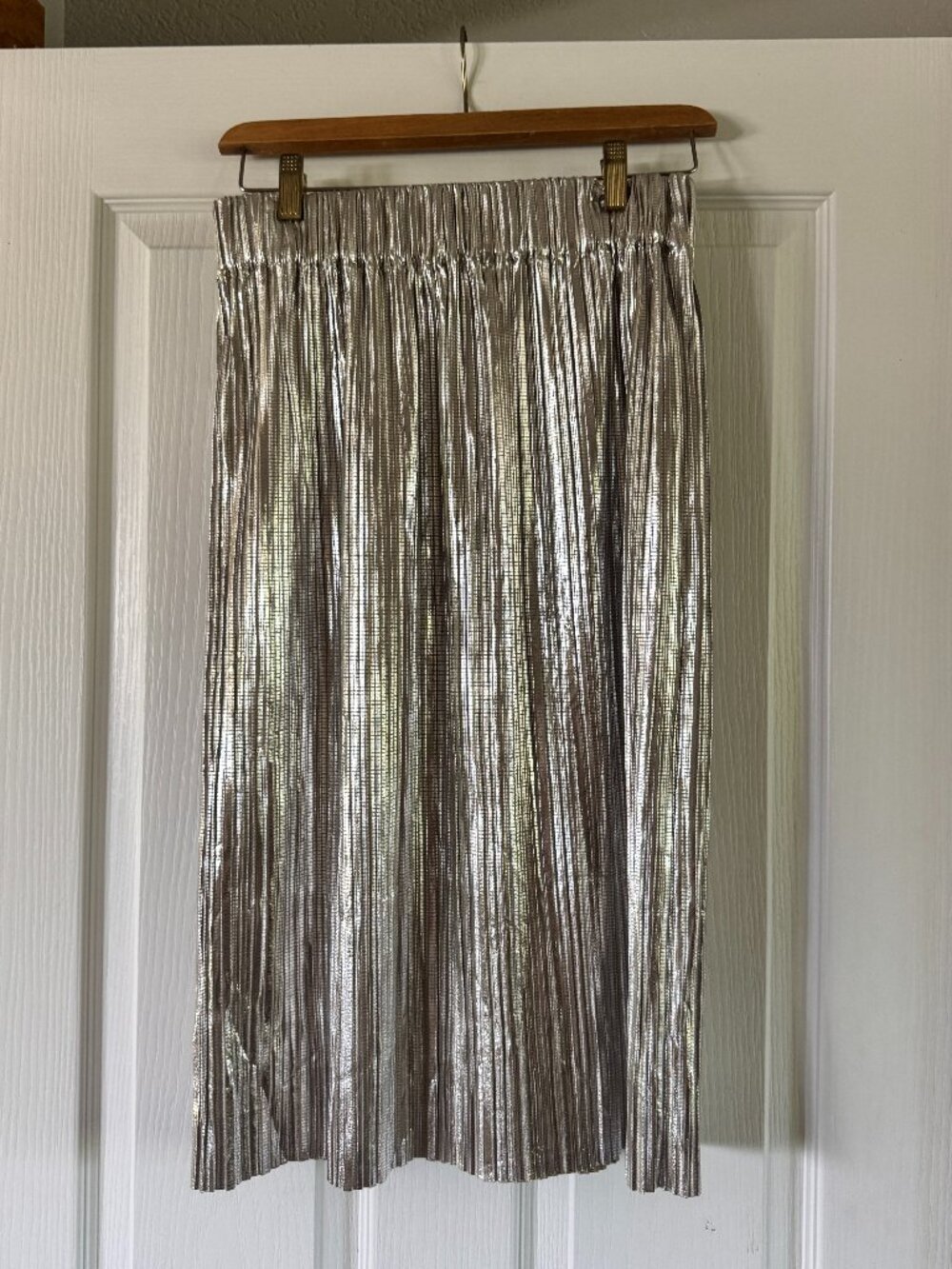 VGUC Size Small/4 Étoile Isabel Marant Metallic Midi Skirt